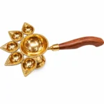 BRASS PANCH AART WOODEN_1